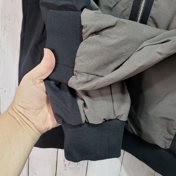 Choko Canada Chevrolet Black Gray Lined Jacket Med - Picture 6 of 9